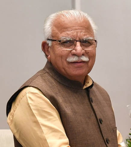 Chief misnister of haryana Manohar Lal